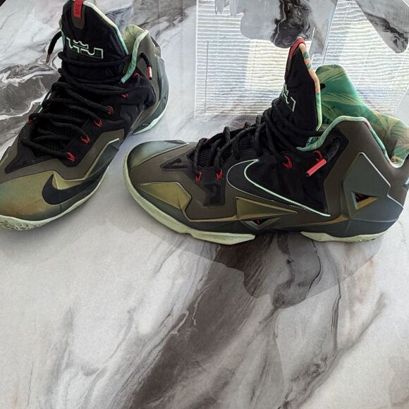 Nike LeBron 11 XI King\'s Pride Parachute Gold 616175-700 Men\'s Size 12 main image 6